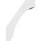 Ekena Millwork 5 1/2-in. W x 10-in. D x 14-in. H Imperial Architectural Grade PVC Knee Brace BRCP055X10X14IMP - alternate 2